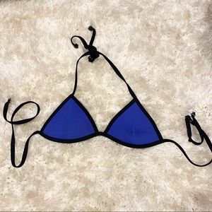 Blue Triangl Classic Swim Bikini stop XS